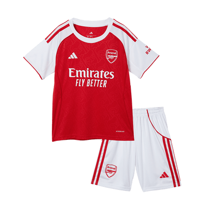 Kids Arsenal Custom Home Soccer Kits 2025/26