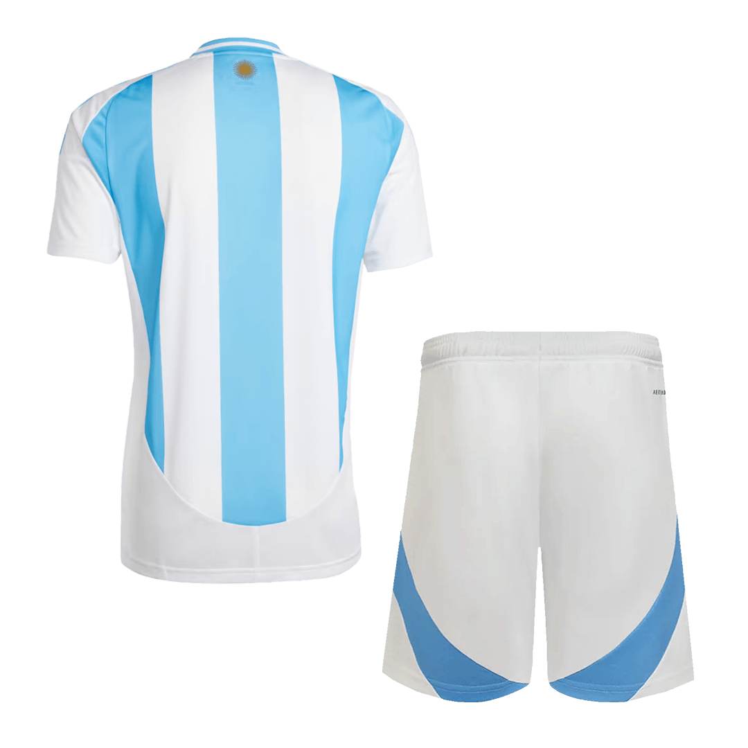 Argentina Home Soccer Jersey Kit(Jersey+Shorts) 2024