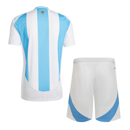 Argentina Home Soccer Jersey Kit(Jersey+Shorts) 2024