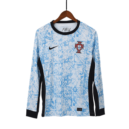 Authentic Portugal Away Long Sleeve Soccer Jersey Euro 2024