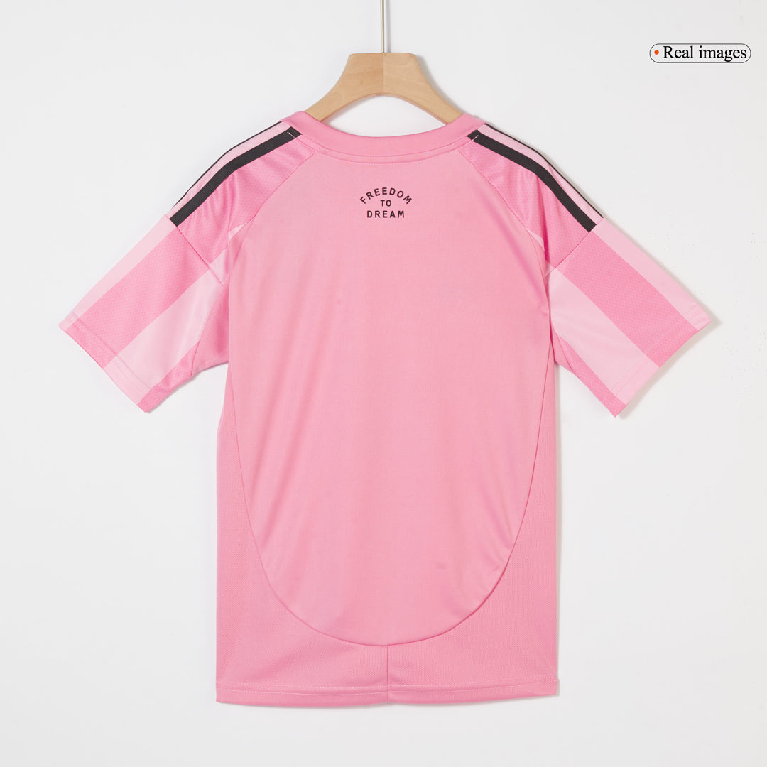 Kids Inter Miami CF Custom Home Soccer Kits 2025