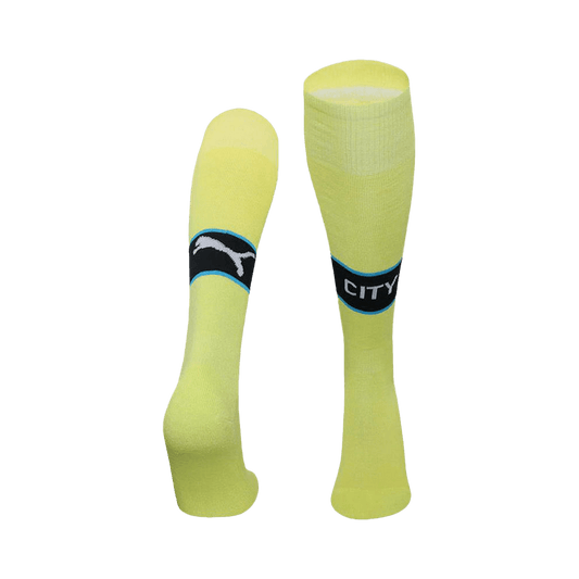 Manchester City Away Soccer Socks 2024/25