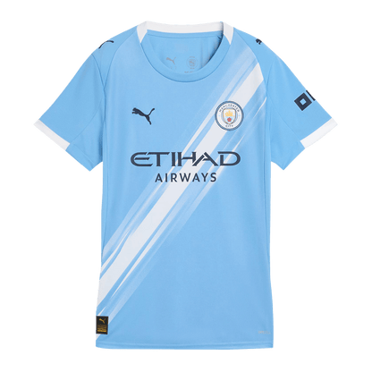 Manchester City Soccer Jersey Home Women Custom Shirt 2025/26