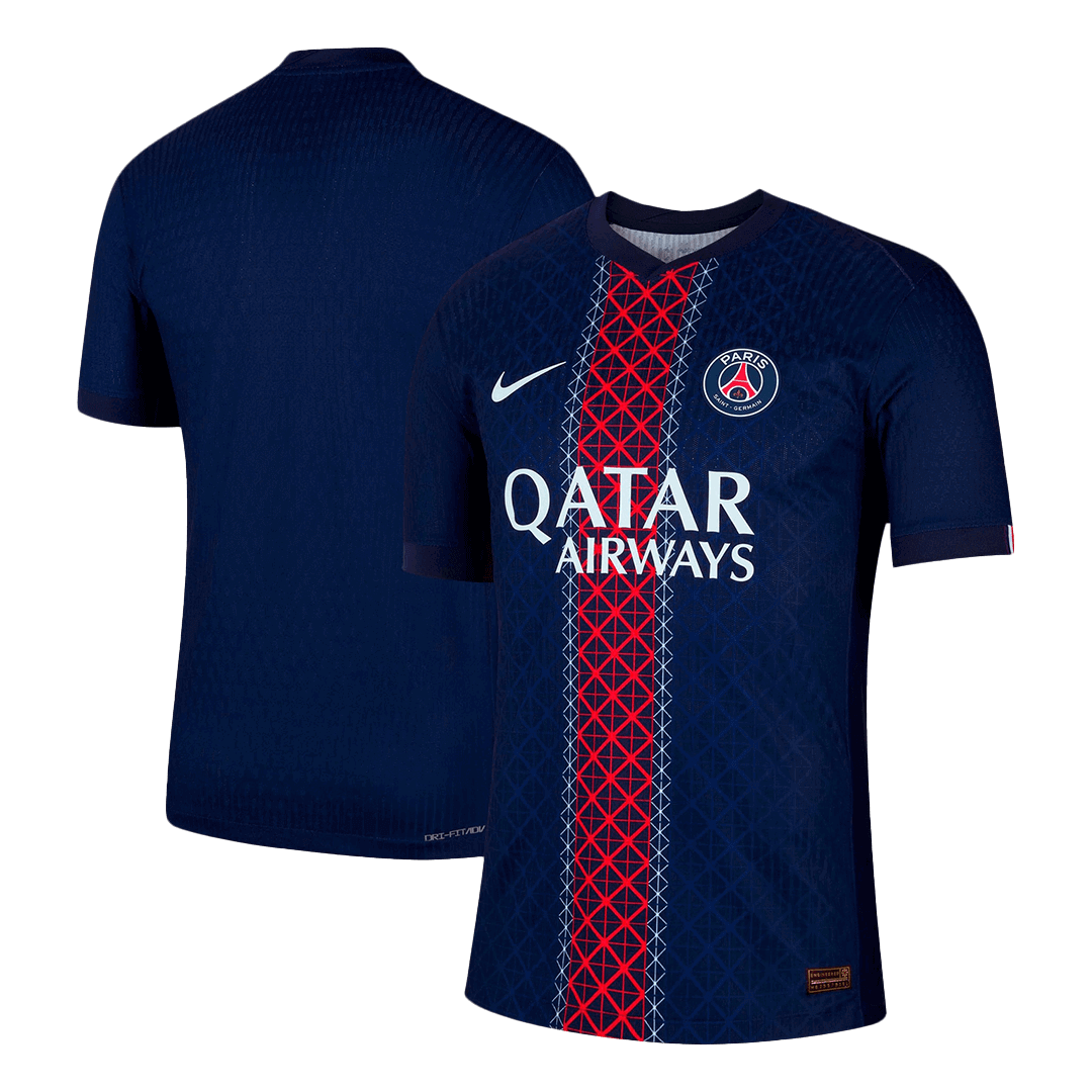 Player Version PSG Jersey Custom Soccer Jersey Home 2025/26
