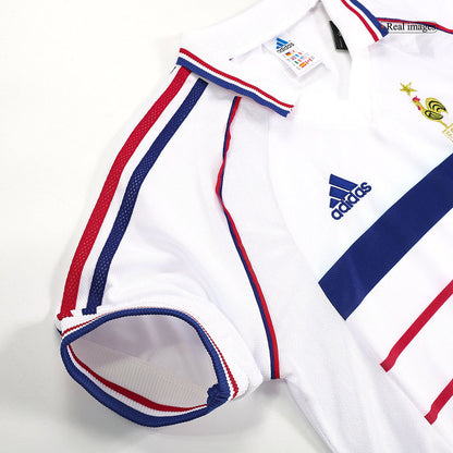 Retro 1998 France Away Soccer Jersey