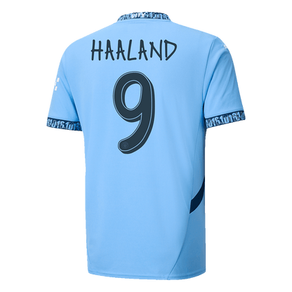 HAALAND #9 Manchester City Home soccer jersey 2024/25 - UCL