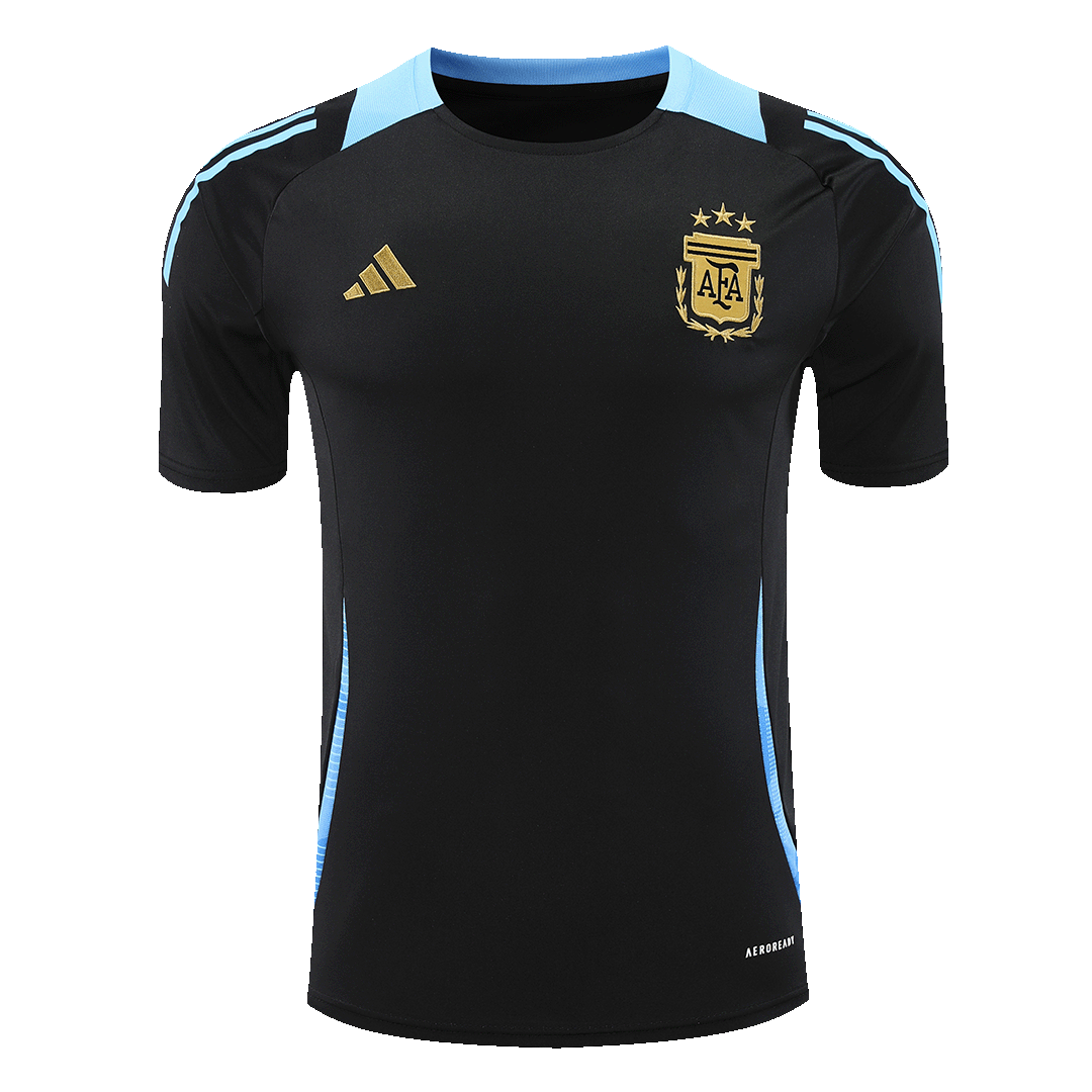 Argentina Pre-Match Soccer Jersey Kit(Jersey+Shorts) Copa America 2024