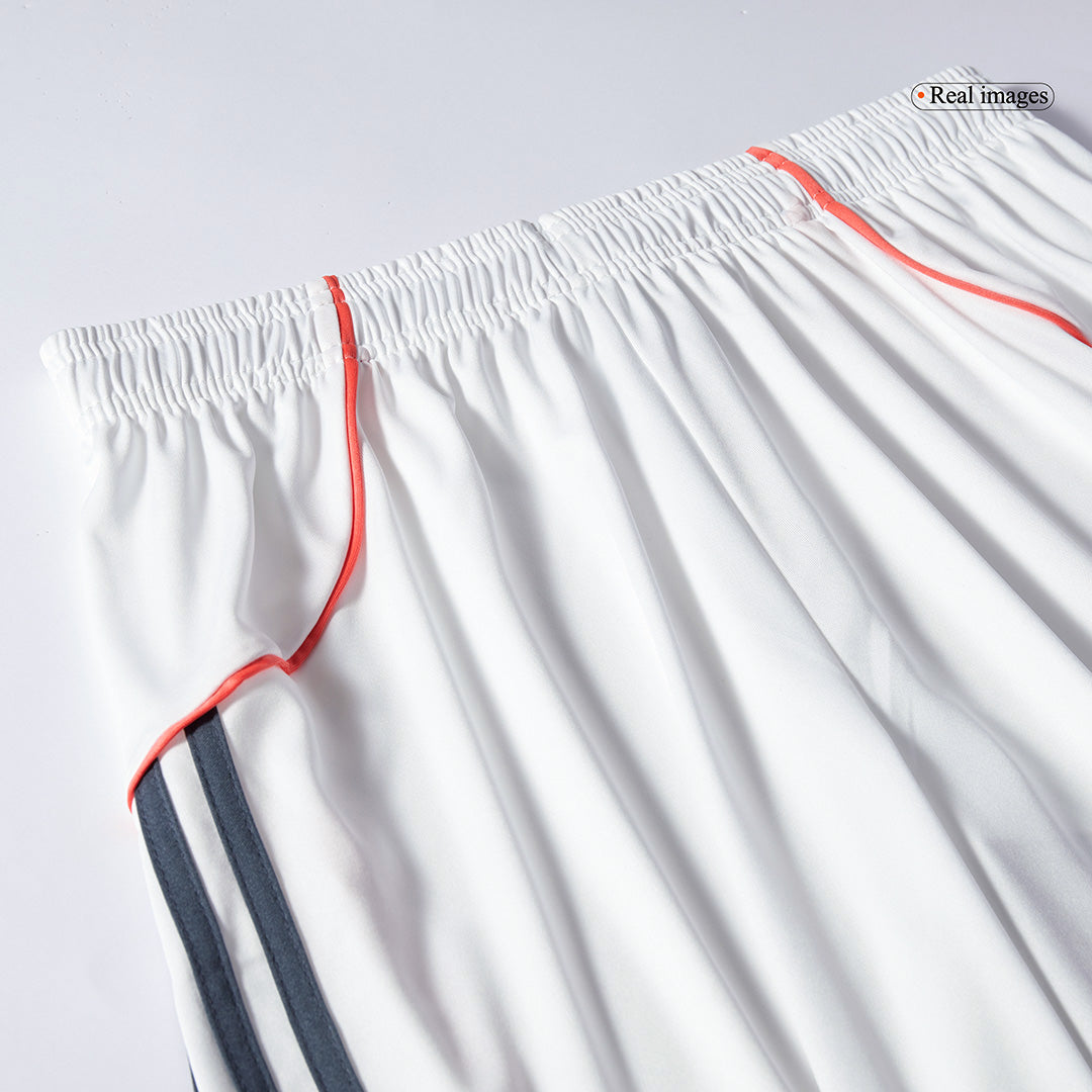 Bayern Munich Away Soccer Shorts 2025/26 White