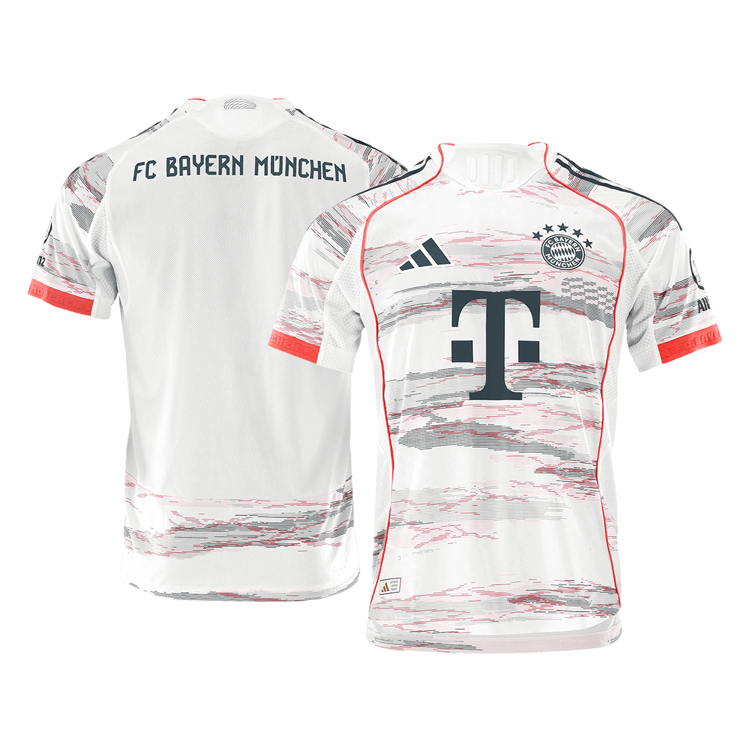 Player Version Bayern Munich Jersey Custom Soccer Jersey Away 2025/26