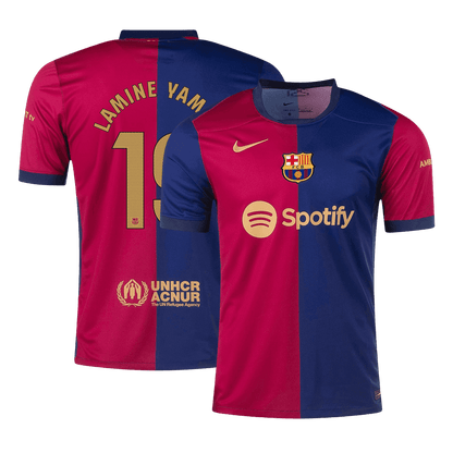 LAMINE YAMAL #19 Barcelona Home soccer jersey 2024/25