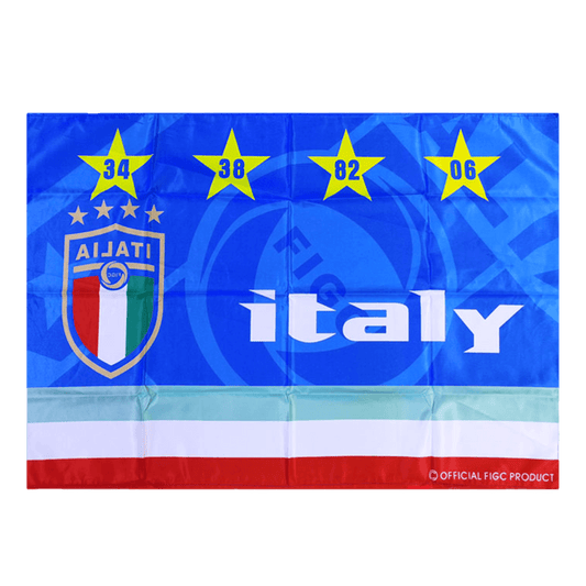 Italy Team Flag Blue
