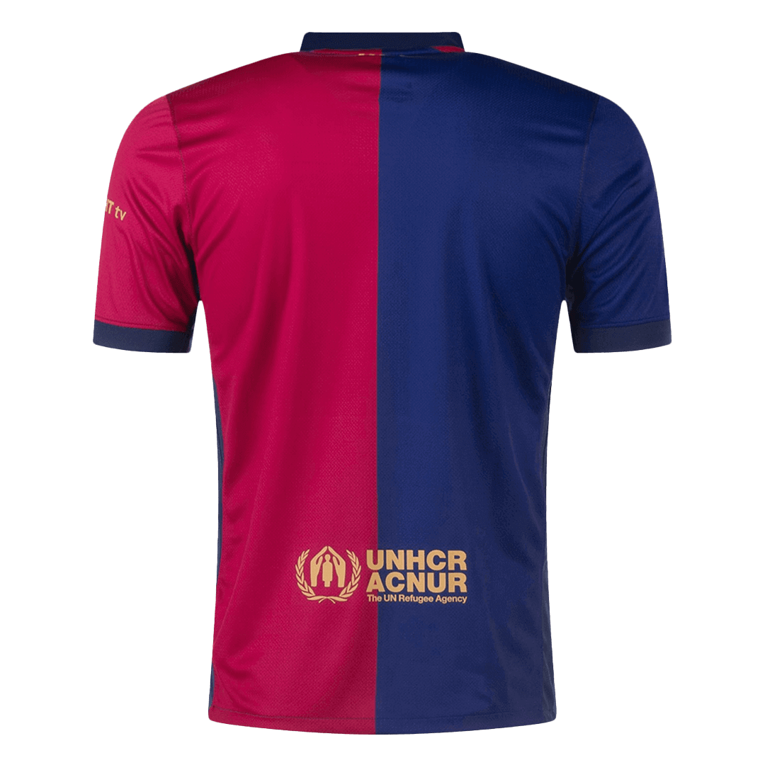 Barcelona Home Soccer Jersey 2024/25- 125th Anniversary