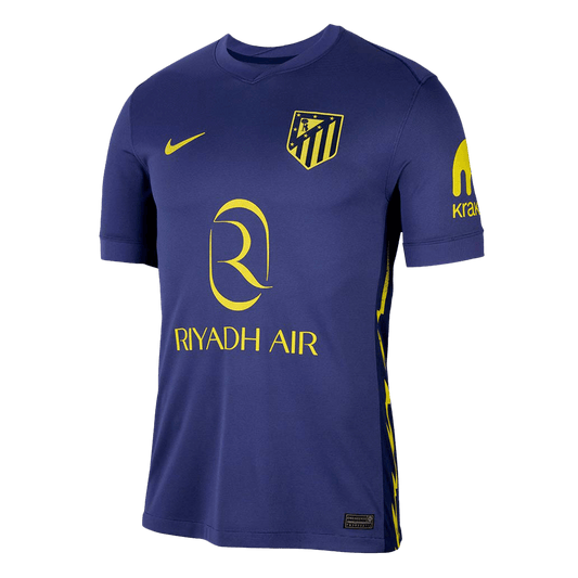 Atletico Madrid Jersey Custom Soccer Jersey Away 2025/26