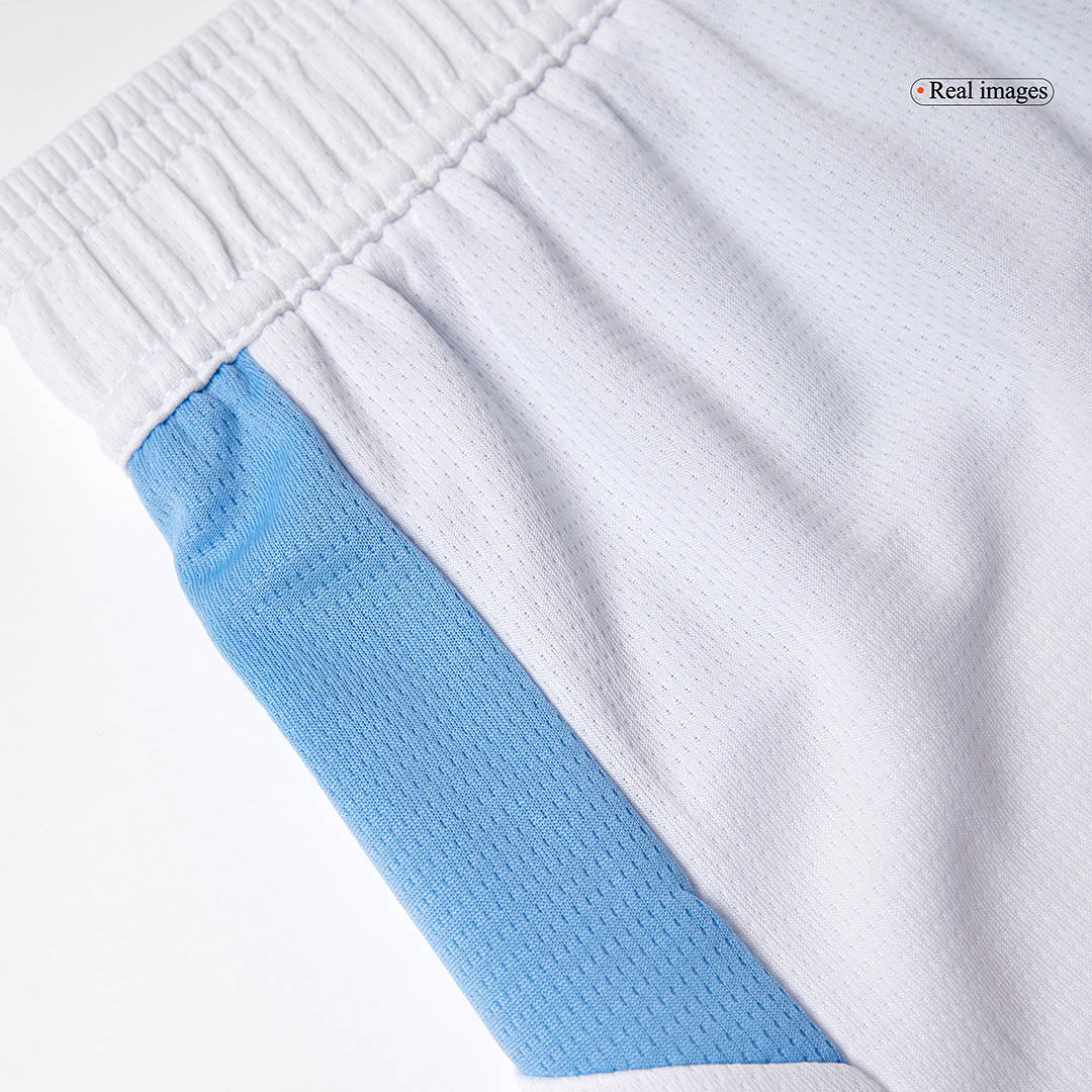 Manchester City Home Soccer Shorts 25/26 White