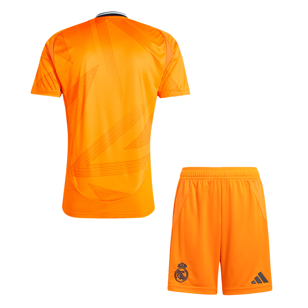 Men's Real Madrid Away Soccer Jersey Kit (Shirt+Shorts) 2024/25