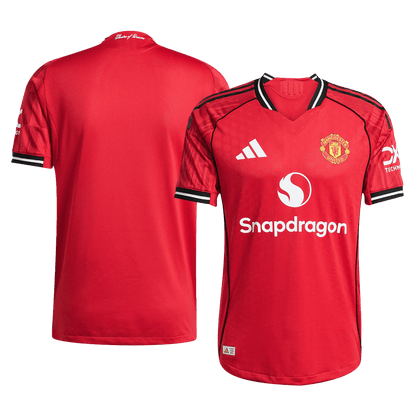 Player Version Manchester United Jersey Custom Soccer Jersey Home 2025/26