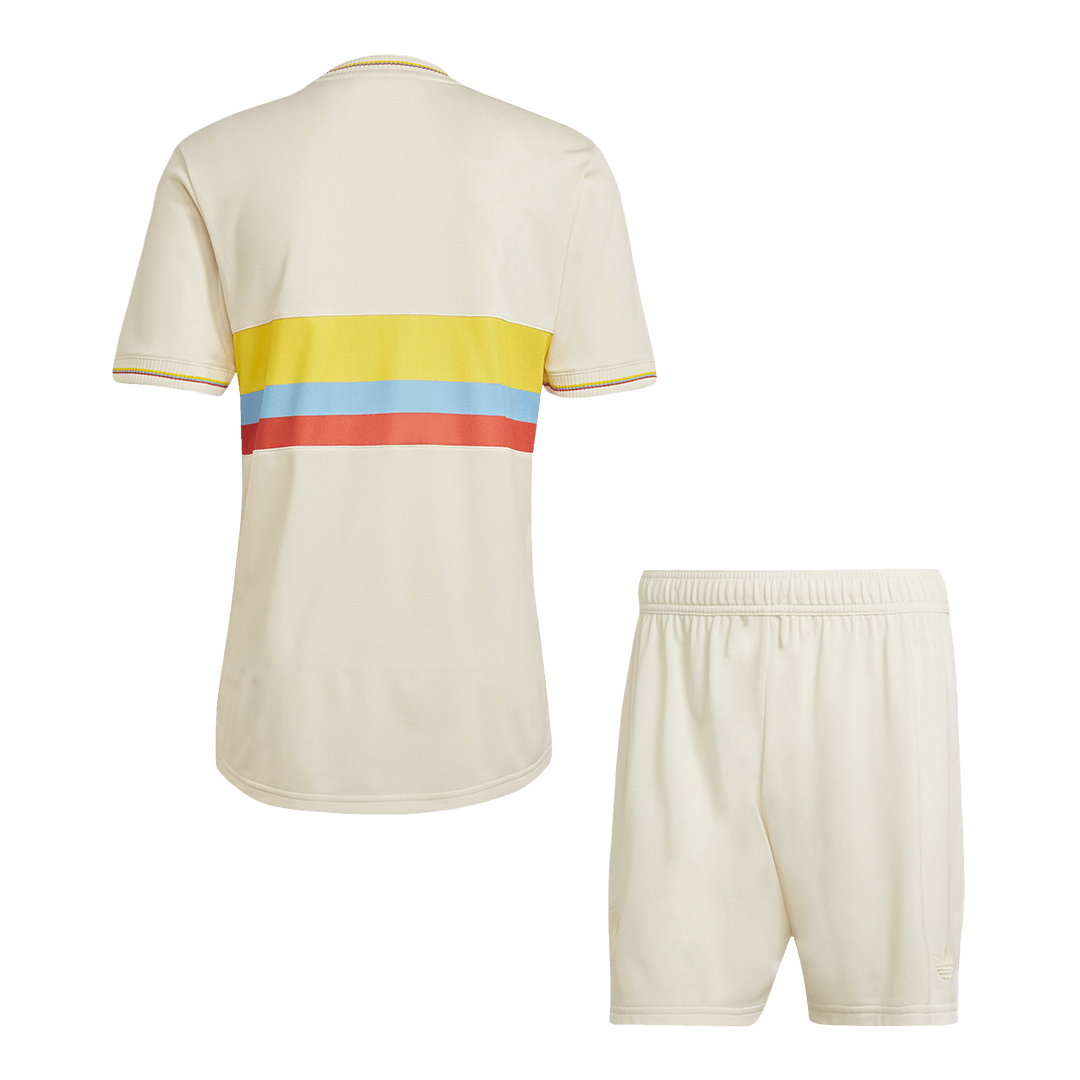 Colombia Soccer Jersey Kit(Jersey+Shorts) 2024 - 100th Anniversary