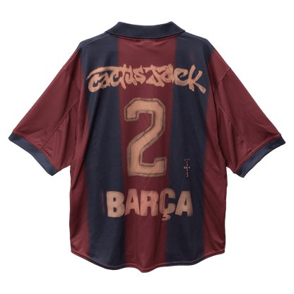 Barcelona X CJ Retro Jersey Soccer Jersey Home 2000/01