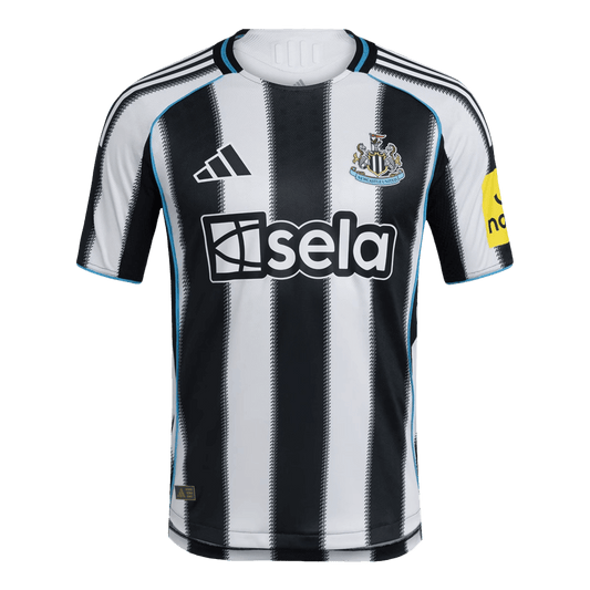 Player Version Newcastle United Jersey Custom Soccer Jersey Home 2025/26