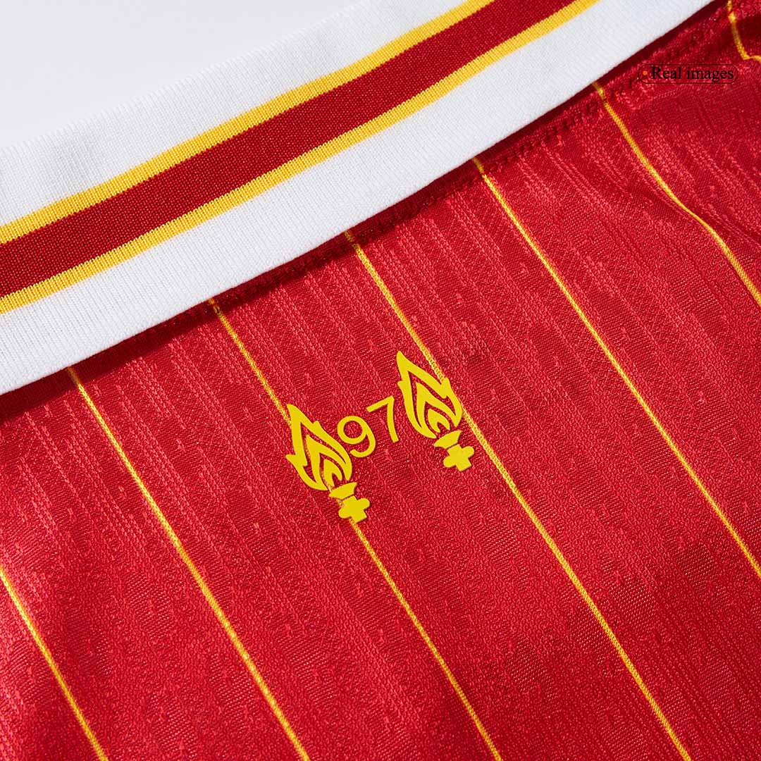 Player Version Liverpool Jersey Custom CHAMPIONS #20 Soccer Jersey Home 2024/25