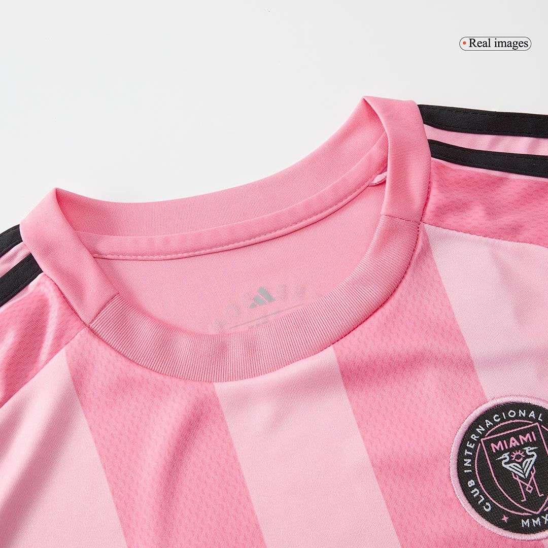 Kids Inter Miami CF Custom Home Soccer Kits 2025