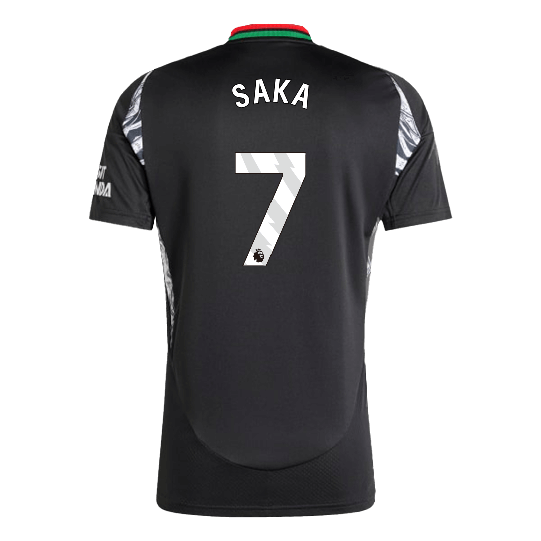 SAKA #7 Arsenal Away Soccer Jersey 2024/25