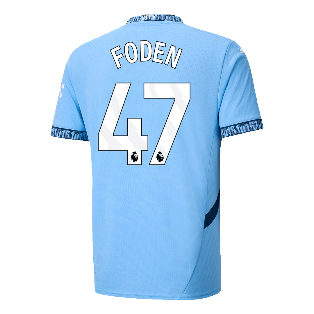 FODEN #47 Manchester City Home soccer jersey 2024/25