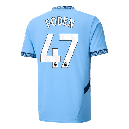 FODEN #47 Manchester City Home soccer jersey 2024/25