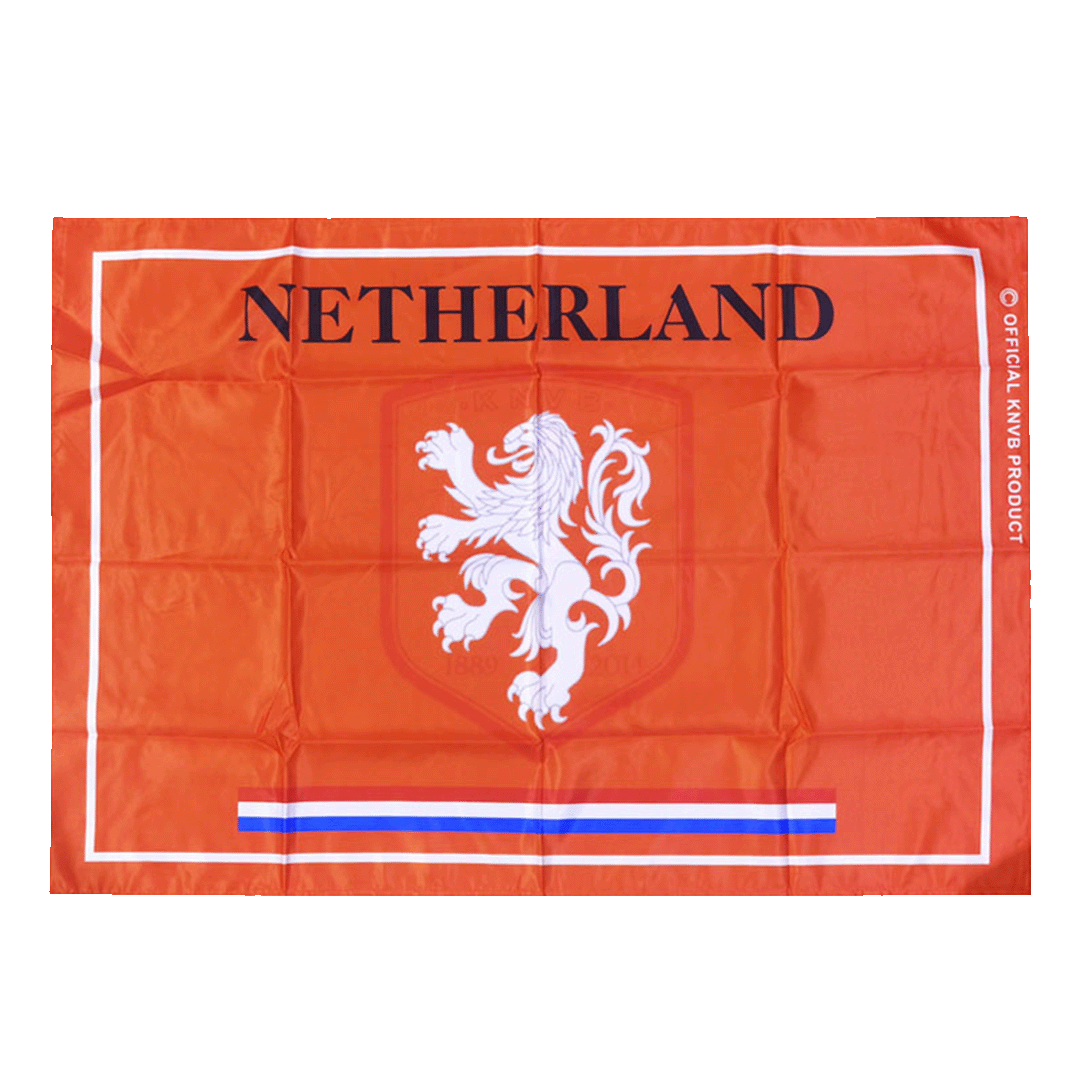 Netherlands Team Flag Red