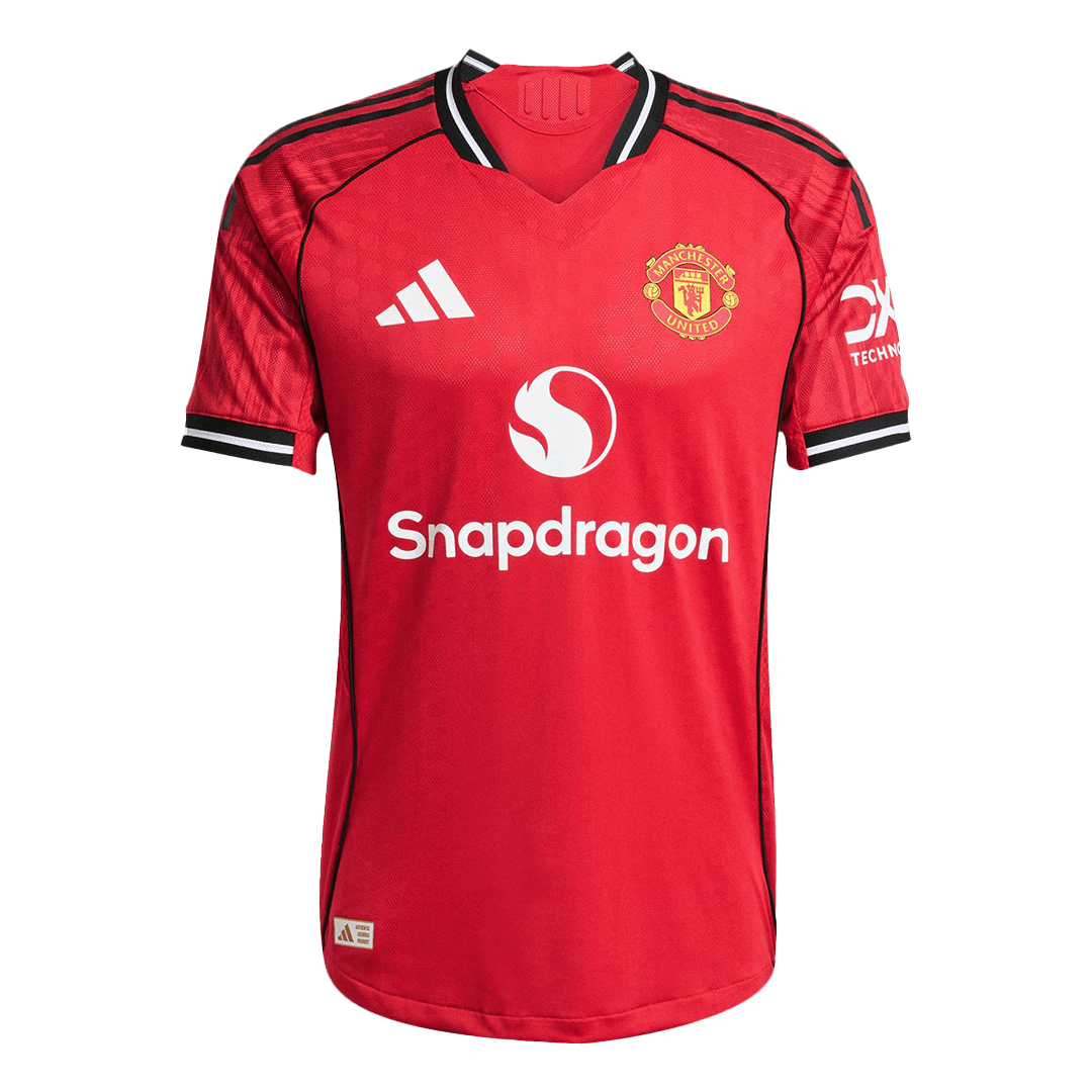 Player Version Manchester United Jersey Custom Soccer Jersey Home 2025/26