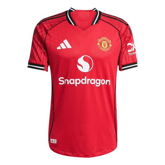 Player Version Manchester United Jersey Custom Soccer Jersey Home 2025/26