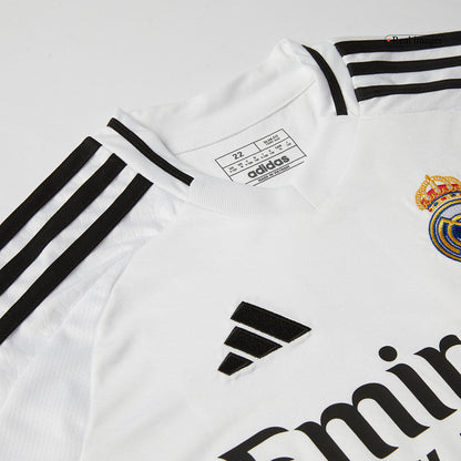 BELLINGHAM #5 Kid's Real Madrid Home Soccer Jersey Kit (Shirt+Shorts) 2024/25