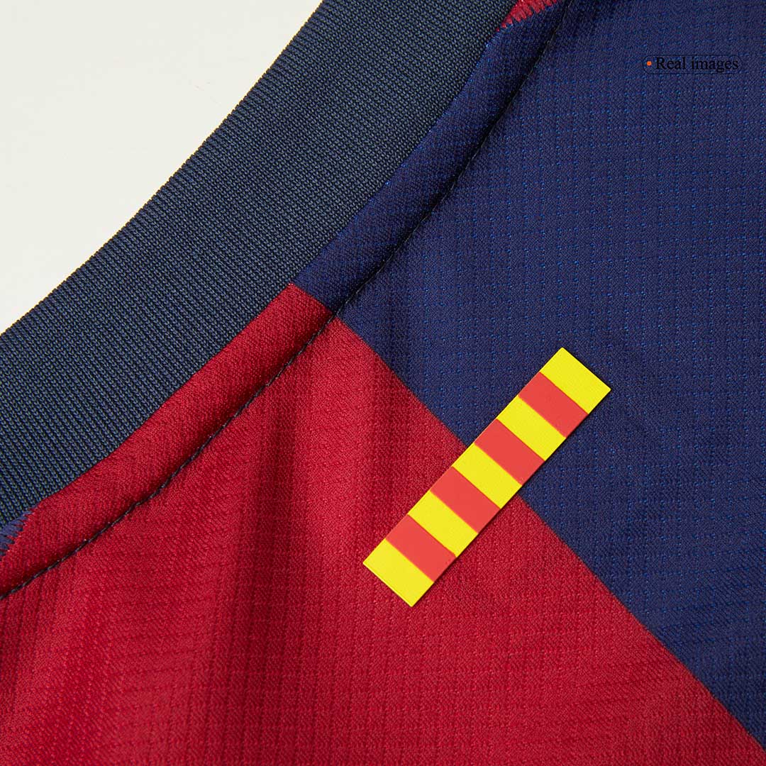 Barcelona Home Soccer Jersey 2024/25- 125th Anniversary