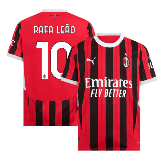 AC Milan soccer jersey RAFA Le?o #10 Home 2024/25