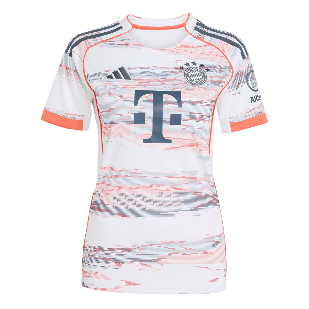 Bayern Munich Soccer Jersey Away Women Custom Shirt 2025/26