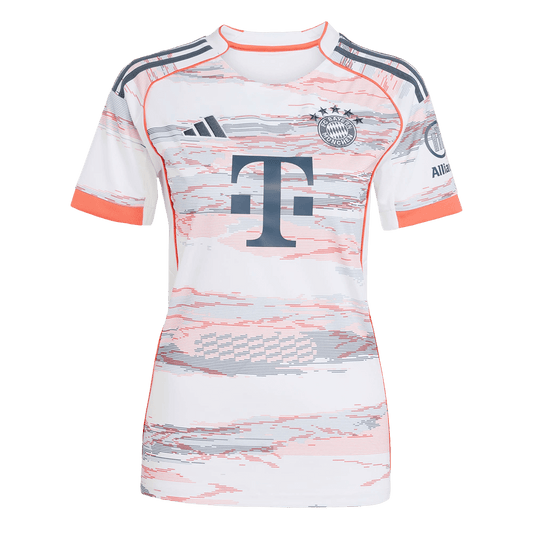 Bayern Munich Soccer Jersey Away Women Custom Shirt 2025/26