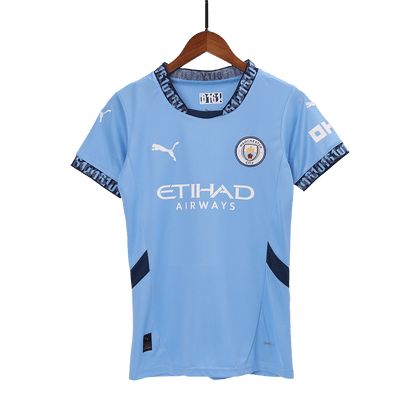 Women's Manchester City Home Soccer Jersey 2024/25