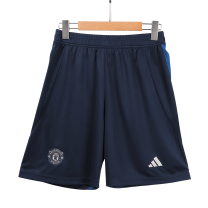 Men's Manchester United Away Soccer Jersey Kit (Shirt+Shorts+Socks) 2024/25