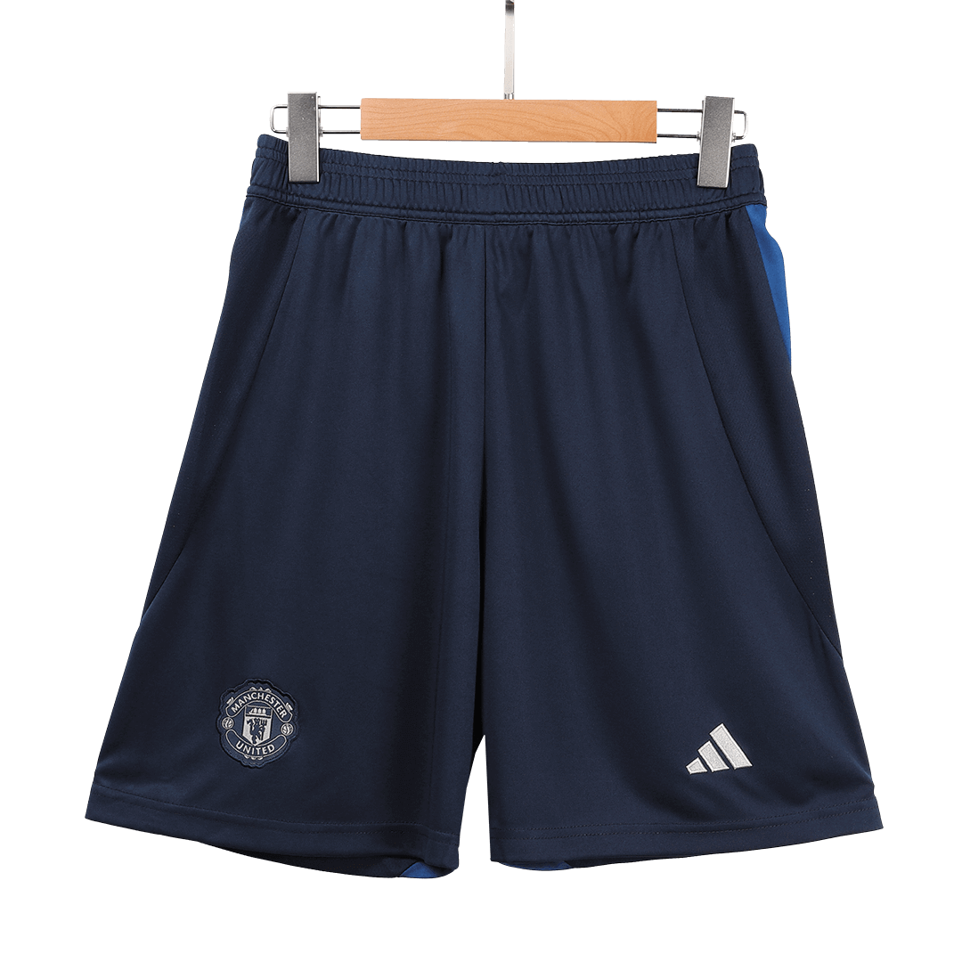 Men's Manchester United Away Soccer Jersey Kit (Shirt+Shorts) 2024/25
