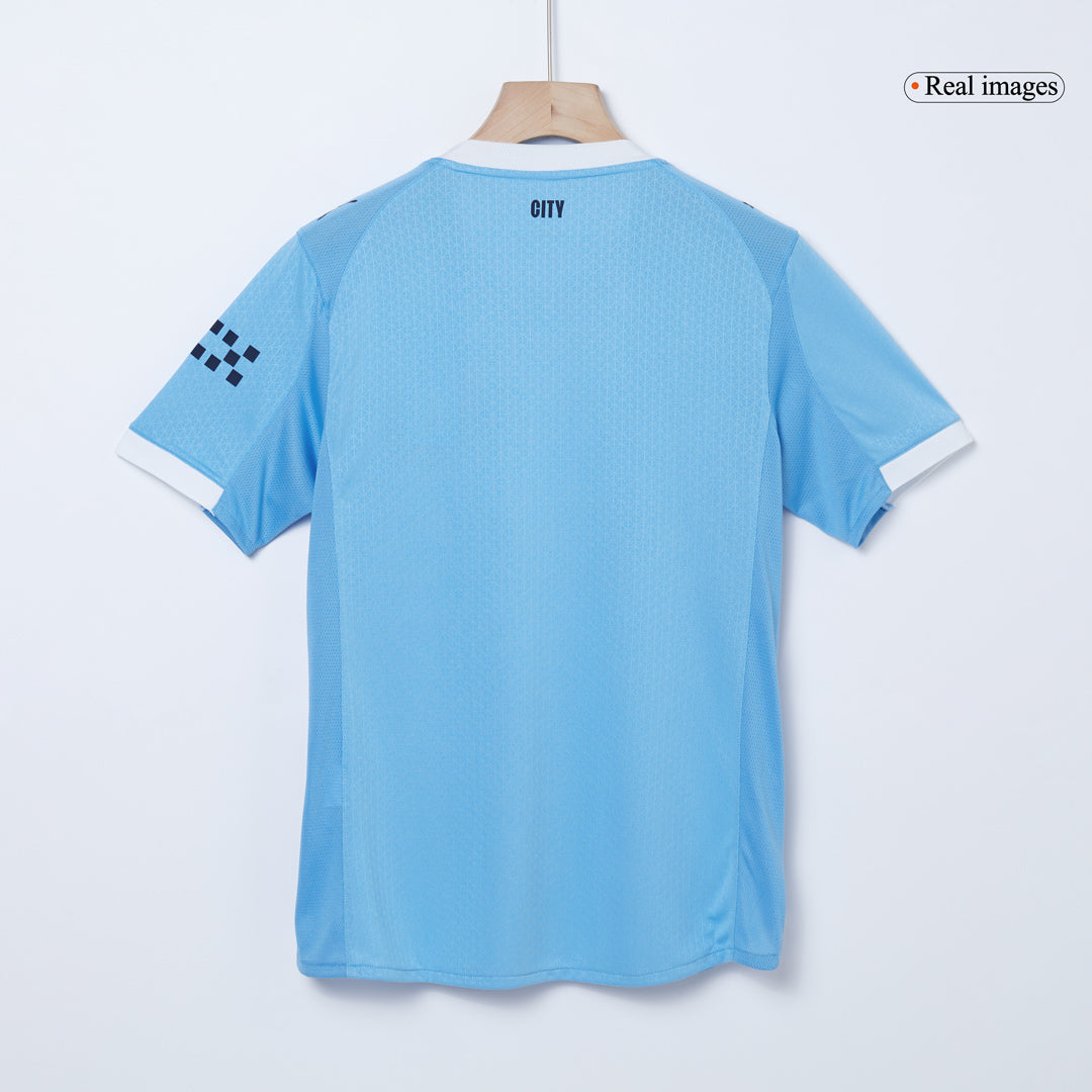 Player Version Manchester City Jersey Custom RODRIGO #16 Soccer Jersey Home 2025/26 - Club World Cup