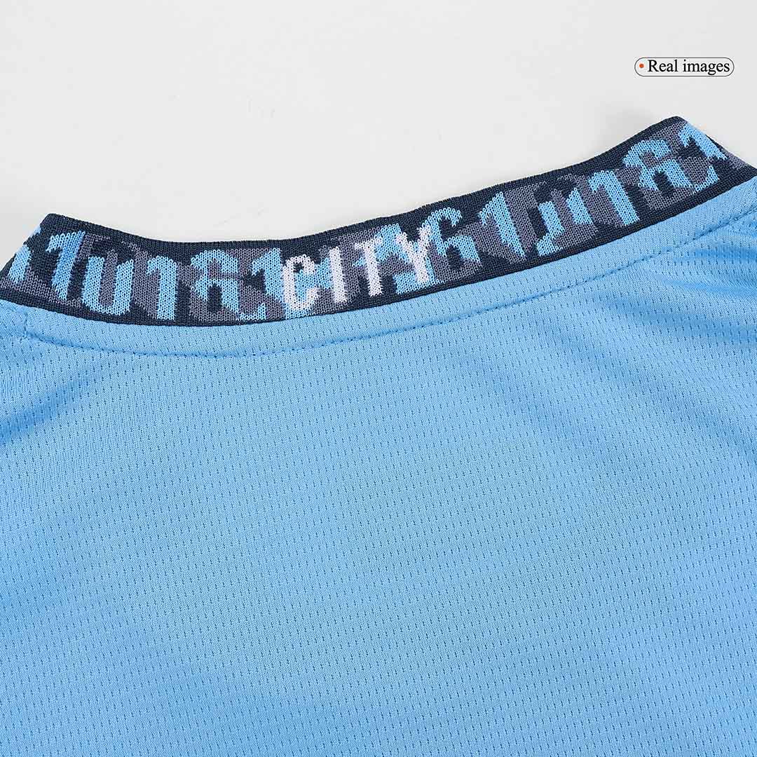 DE BRUYNE #17 Manchester City Home soccer jersey 2024/25 - UCL