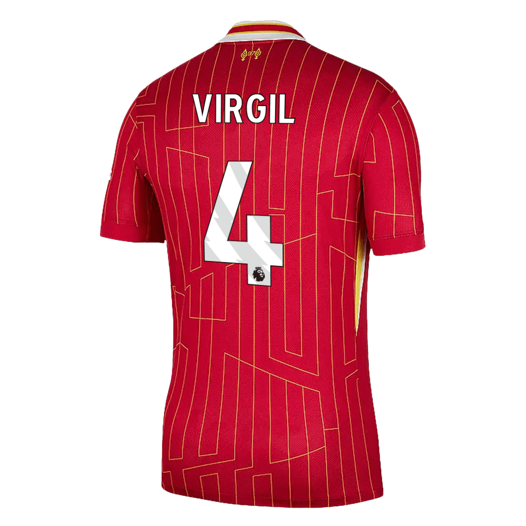 VIRGIL #4 Liverpool Home soccer jersey 2024/25