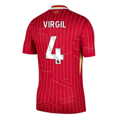 VIRGIL #4 Liverpool Home soccer jersey 2024/25