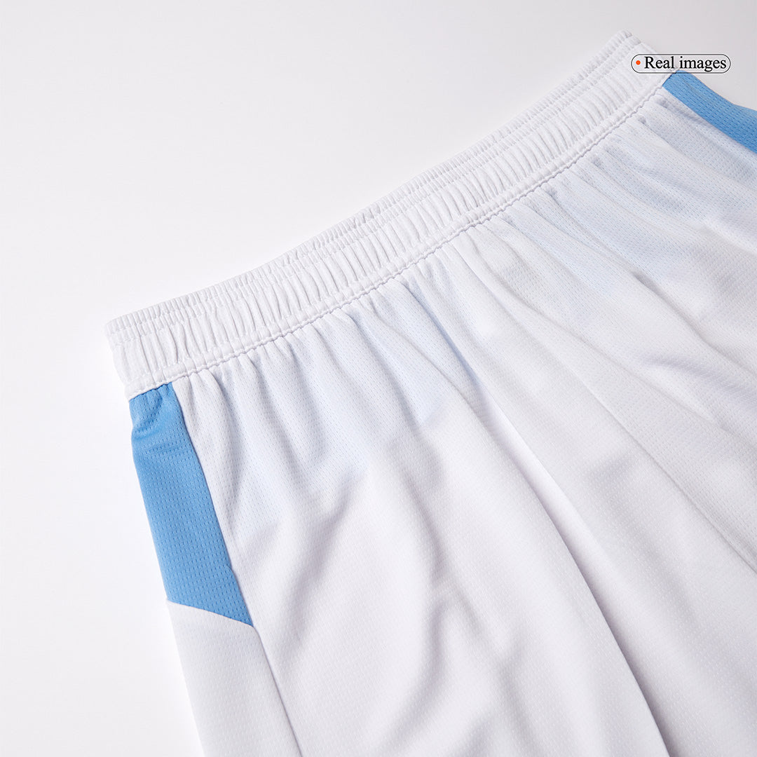 Manchester City Home Soccer Shorts 25/26 White