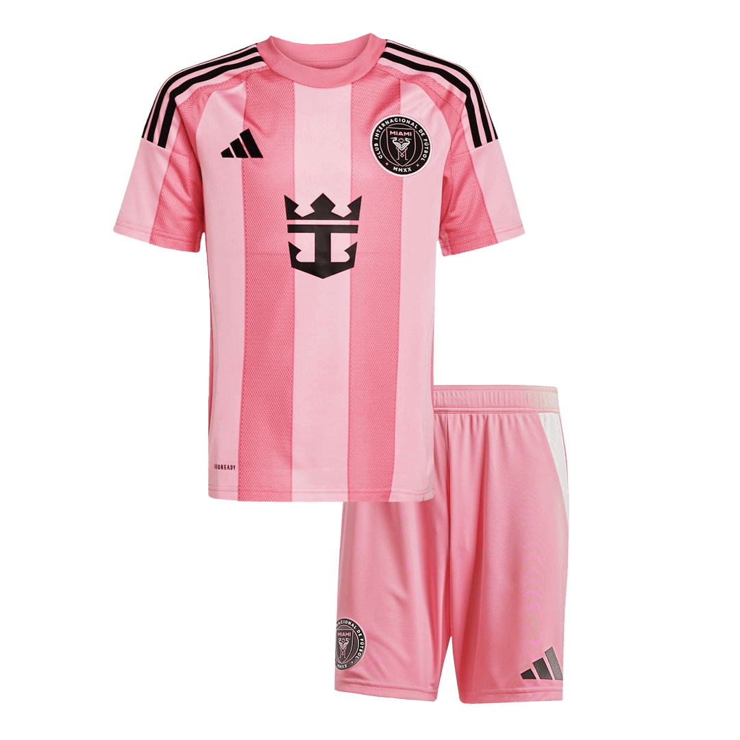 Kids Inter Miami CF Custom Home Soccer Kits 2025