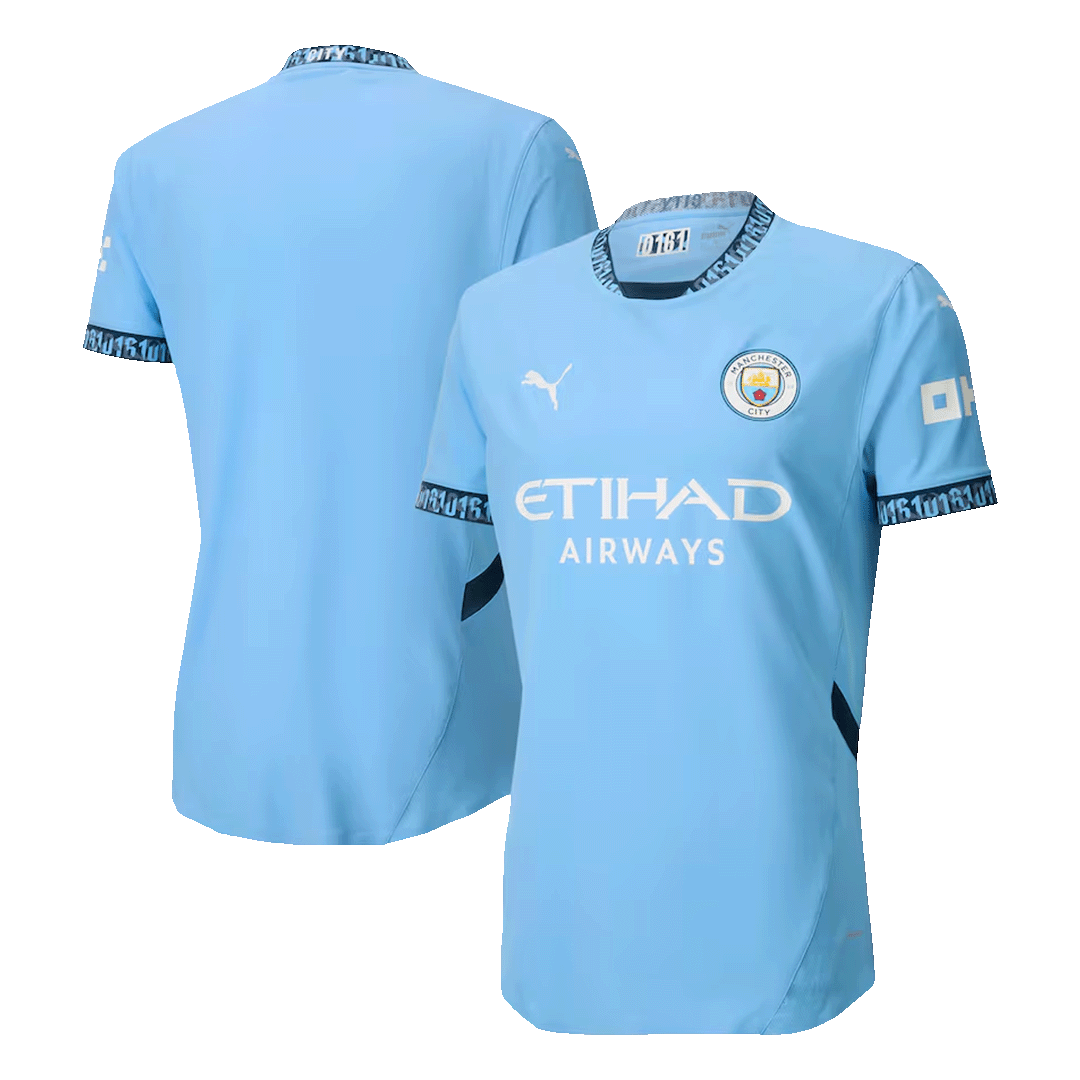 Authentic Manchester City Home Soccer Jersey 2024/25