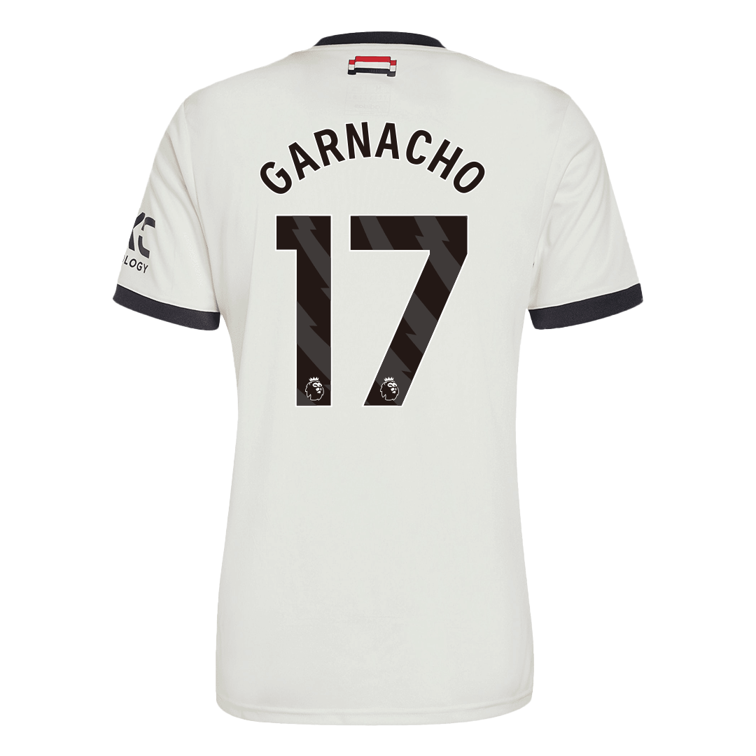 GARNACHO #17 Manchester United Third Away Soccer Jersey 2024/25