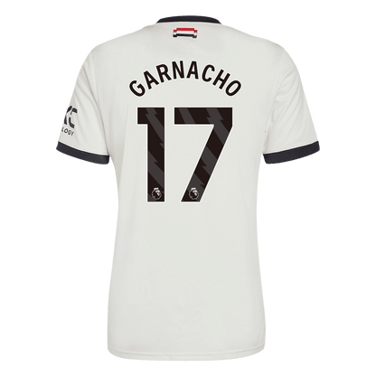 GARNACHO #17 Manchester United Third Away Soccer Jersey 2024/25