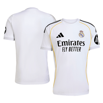 Real Madrid Jersey Custom Soccer Jersey Home 2025/26