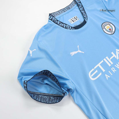 HAALAND #9 Manchester City Home soccer jersey 2024/25 - UCL